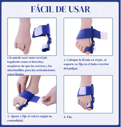 Corrector de juanetes, alivia el dolor y corrige- Huella Bella